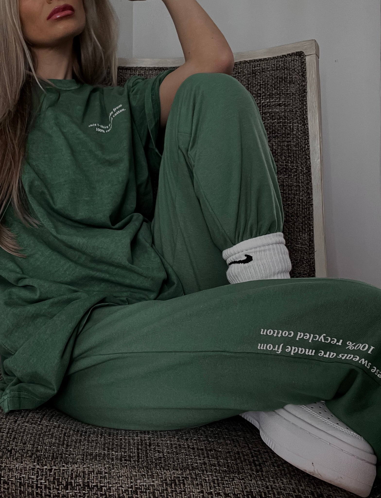 100% Recycled Cotton Sweat Pants